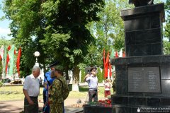 Заупокойная молитва и митинг прошли в городе Щучине