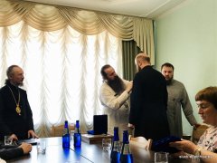 Управляющий Слуцкой епархией митрополит Вениамин официально принял дела у епископа Антония