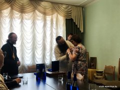 Управляющий Слуцкой епархией митрополит Вениамин официально принял дела у епископа Антония