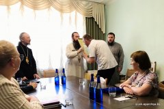 Управляющий Слуцкой епархией митрополит Вениамин официально принял дела у епископа Антония