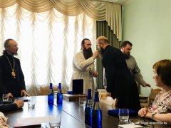 Управляющий Слуцкой епархией митрополит Вениамин официально принял дела у епископа Антония