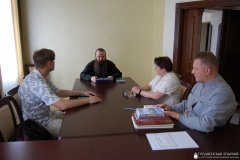 Состоялась рабочая встреча епископа Антония с членами епархиальной комиссии по канонизации святых