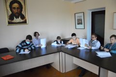 Летний факультатив для пономарей на приходе храма в честь Собора Всех Белорусских Святых