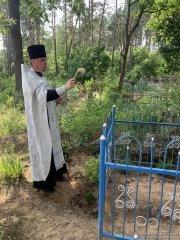 На базе прихода храма деревни Мурованка прошло очередное мероприятие волонтерской инициативы "Жывая кветка"