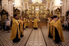 Накануне Недели 4-й по Пятидесятнице Епископ Антоний совершил всенощное бдение в Свято-Покровском кафедральном соборе г. Гродно