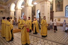 Накануне Недели 4-й по Пятидесятнице Епископ Антоний совершил всенощное бдение в Свято-Покровском кафедральном соборе г. Гродно