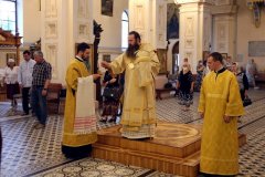 Накануне Недели 4-й по Пятидесятнице Епископ Антоний совершил всенощное бдение в Свято-Покровском кафедральном соборе г. Гродно