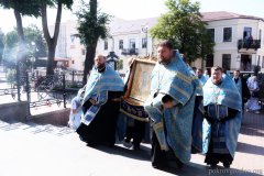 В Покровский кафедральный собор доставлена икона Божией Матери "Умиление" (Локотская)