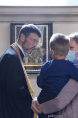 Епископ Антоний возглавил в Покровском соборе Божественную литургию и молебен о мире и единстве народа Божия