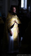 Епископ Антоний возглавил в Покровском соборе Божественную литургию и молебен о мире и единстве народа Божия