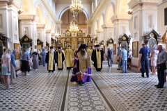 В канун праздника Рождества Предтечи Иоанна епископ Антоний совершил всенощное бдение в кафедральном соборе