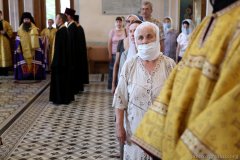 В канун праздника святых апостолов Петра и Павла епископ Антоний совершил всенощное бдение в Покровском соборе