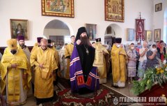 В день памяти равноапостольного великого князя Владимира епископ Антоний возглавил Божественную литургию во Владимирском храме г. Гродно