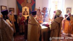 В день памяти равноапостольного великого князя Владимира епископ Антоний возглавил Божественную литургию во Владимирском храме г. Гродно