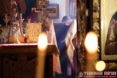 В день памяти равноапостольного великого князя Владимира епископ Антоний возглавил Божественную литургию во Владимирском храме г. Гродно