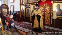 В день памяти равноапостольного великого князя Владимира епископ Антоний возглавил Божественную литургию во Владимирском храме г. Гродно