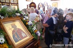 В день памяти равноапостольного великого князя Владимира епископ Антоний возглавил Божественную литургию во Владимирском храме г. Гродно