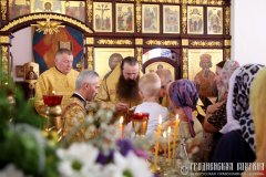 В день памяти равноапостольного великого князя Владимира епископ Антоний возглавил Божественную литургию во Владимирском храме г. Гродно