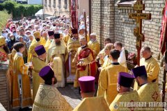 В день памяти равноапостольного великого князя Владимира епископ Антоний возглавил Божественную литургию во Владимирском храме г. Гродно