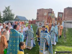 Икона Божией Матери «Умиление» (Локотская) прибыла в город Щучин