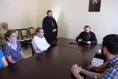 Епископ Антоний провел встречу с сотрудниками Гродненского епархиального управления
