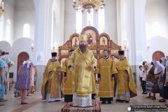 В Неделю 4-ю по Пятидесятнице епископ Гродненский и Волковысский Антоний совершил Божественную литургию в храме святых новомучеников и исповедников земли Белорусской в г. Скиделе