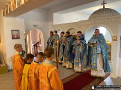 Икона Божией Матери «Умиление» (Локотская) прибыла в город Щучин