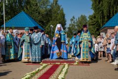 В торжествах по случаю 20-летия обретения Марьиногорской иконы Божией Матери принял участие епископ Гродненский и Волковысский Антоний