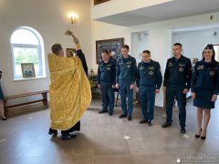 В храме в честь Августовской иконы Божией Матери г. Гродно был совершен молебен всем Белорусским cвятым о мире и единстве народа Божия
