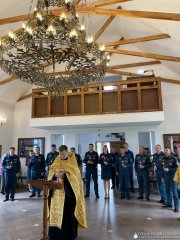 В храме в честь Августовской иконы Божией Матери г. Гродно был совершен молебен всем Белорусским cвятым о мире и единстве народа Божия