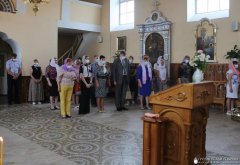 Молитва о Беларуси в храме поселка Зельва