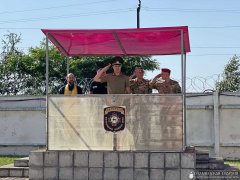 Священник посетил 3-й отдельный стрелковый батальон в  г. Волковыске