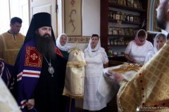 Божественную литургию на престольный праздник в храме аг. Лунно совершил епископ Гродненский и Волковысский Антоний