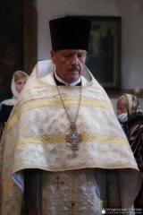 Божественную литургию на престольный праздник в храме аг. Лунно совершил епископ Гродненский и Волковысский Антоний