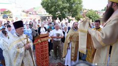 Божественную литургию на престольный праздник в храме аг. Лунно совершил епископ Гродненский и Волковысский Антоний