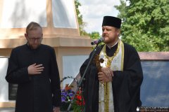 Благочинный Волковысского округа принял участие в митинге-реквиеме в мемориальном комплексе "Шауличи"