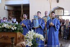 Епископ Антоний возглавил Божественную литургию в храме посёлка Зельва