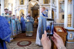 Епископ Антоний возглавил Божественную литургию в храме посёлка Зельва