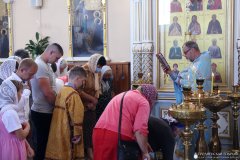 Епископ Антоний возглавил Божественную литургию в храме посёлка Зельва