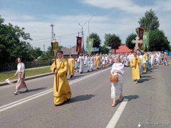 Крестный ход в Мостах