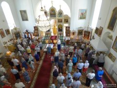 Престольный праздник в храме прихода Собора Белорусских Святых д. Верейки