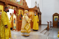 Архиепископ Артемий совершил литургию на приходе храма в честь Собора Всех Белорусских Святых г.Гродно