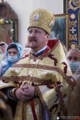 Престольные торжества в Петропавловском соборе Волковыска возглавил епископ Антоний