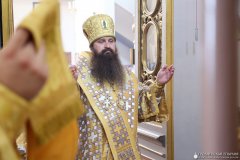 Престольные торжества в Петропавловском соборе Волковыска возглавил епископ Антоний