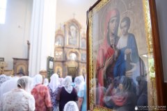 Престольные торжества в Петропавловском соборе Волковыска возглавил епископ Антоний