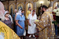 Престольные торжества в Петропавловском соборе Волковыска возглавил епископ Антоний