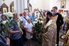 Престольные торжества в Петропавловском соборе Волковыска возглавил епископ Антоний