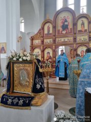 Чудотворная икона Пресвятой Богородицы «Умиление» (Локотская) в Скиделе