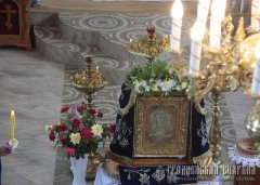 Мироточивая чудотворная икона Божией Матери «Умиление» пребывает в зельвенской церкви