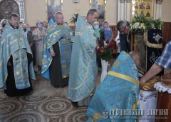 Мироточивая чудотворная икона Божией Матери «Умиление» пребывает в зельвенской церкви